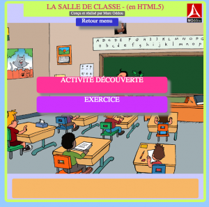 La salle de classe (en HTML5)