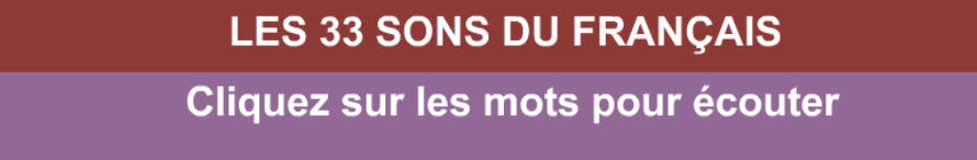 les 33 sons du français, phonétique(alphabet)