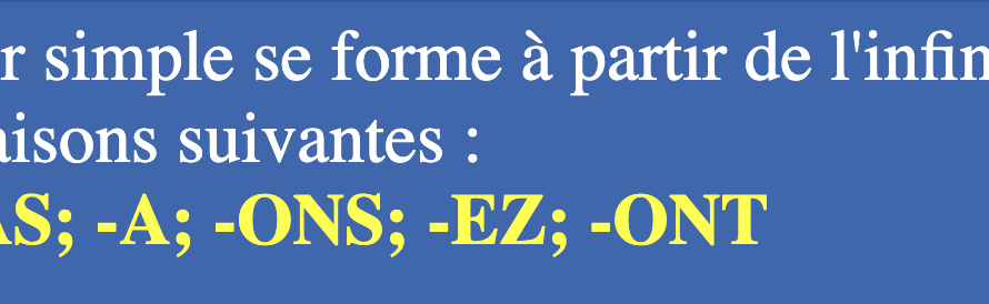 Tout savoir sur la conjugaison des verbes au futur.