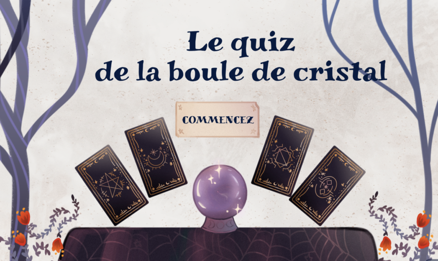 Le quiz de la boule de cristal. Choisissez la bonne carte magique !