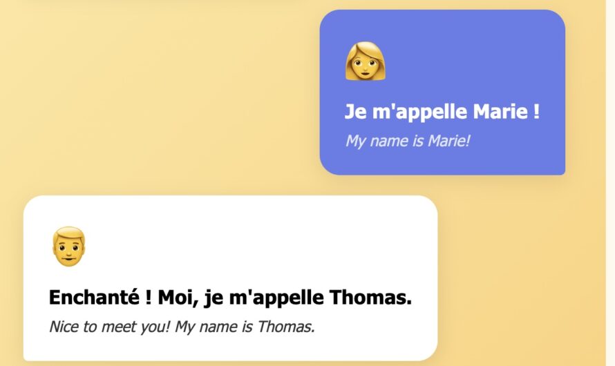 Les pronoms sujets, être, avoir et s&rsquo;appeler au présent