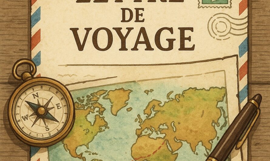 Ecrire une lettre de voyage